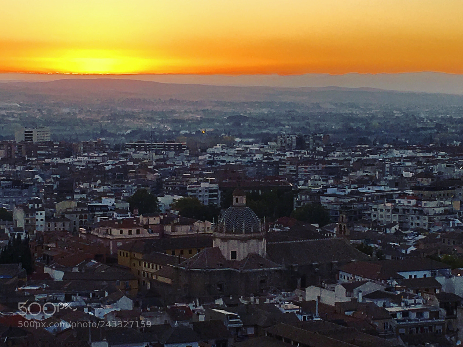 Apple iPhone 6s sample photo. Granada sunset! photography
