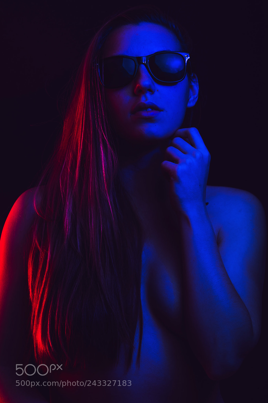 Fujifilm X-T2 sample photo. Red or blue photography