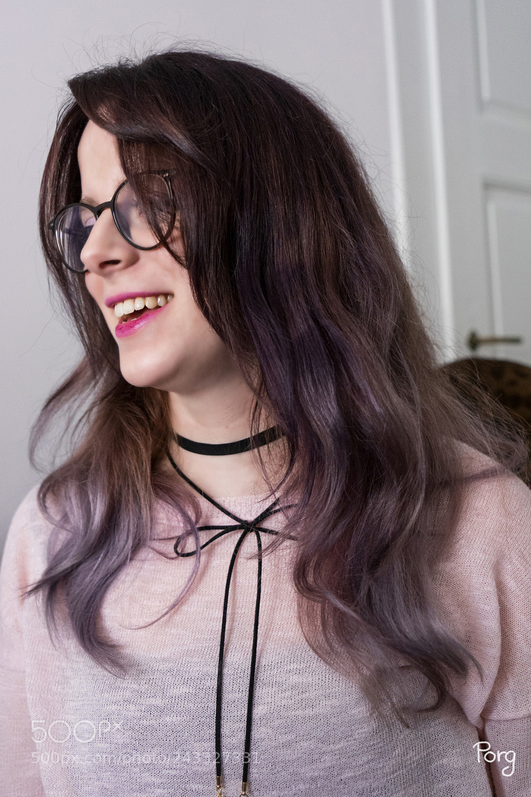 Sony a7 II sample photo. A smile and glasses photography