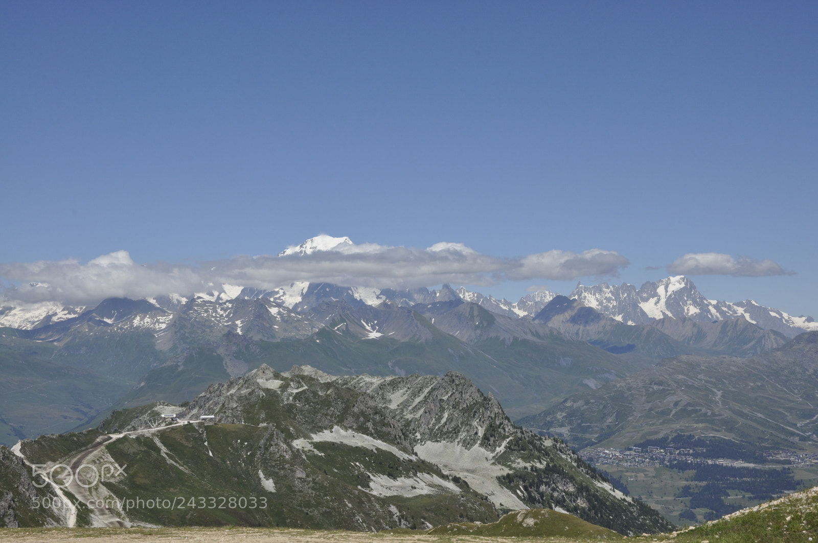 Nikon D90 sample photo. French alps photography
