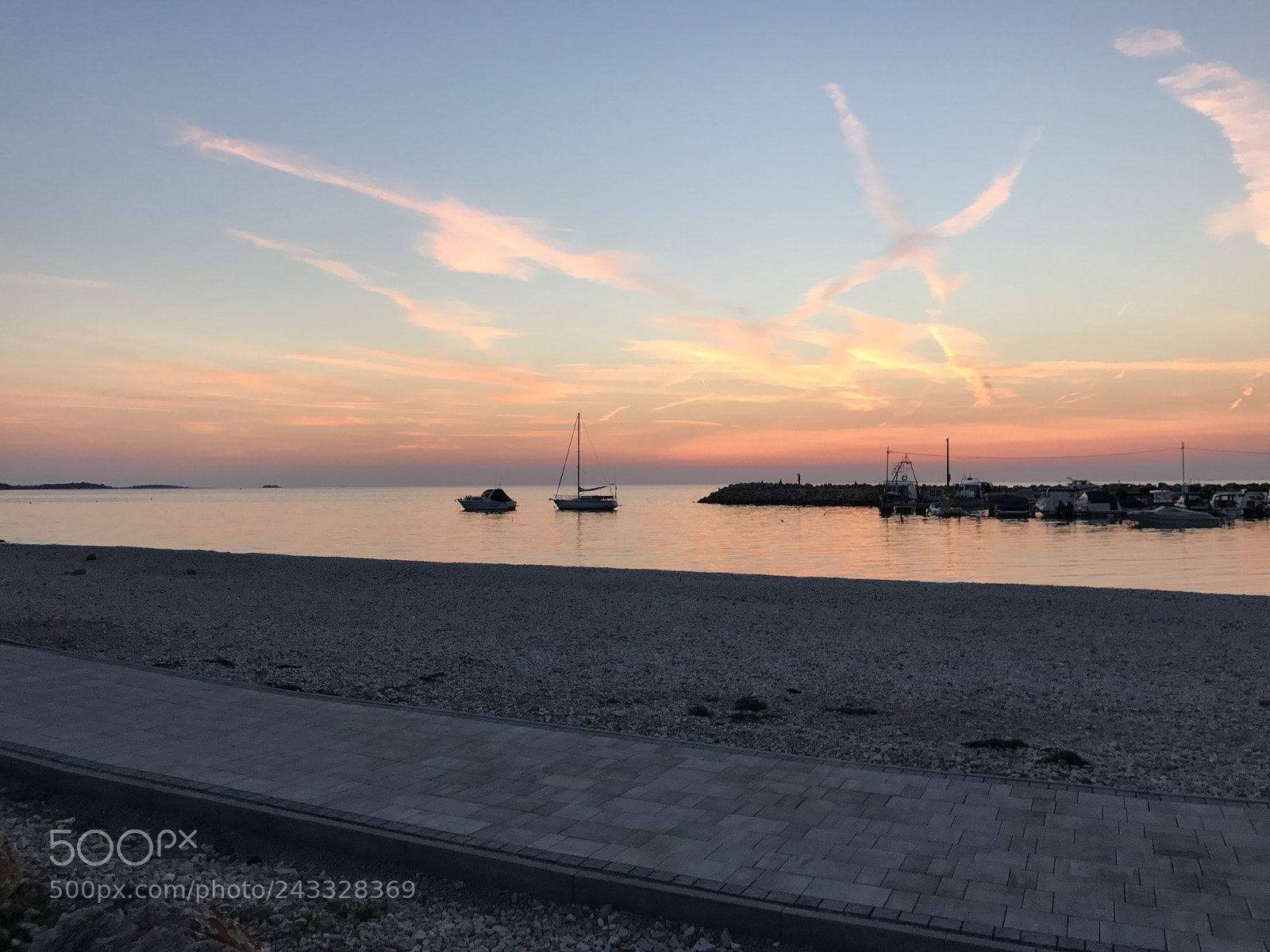 Apple iPhone 7 sample photo. Colorful sunset photography