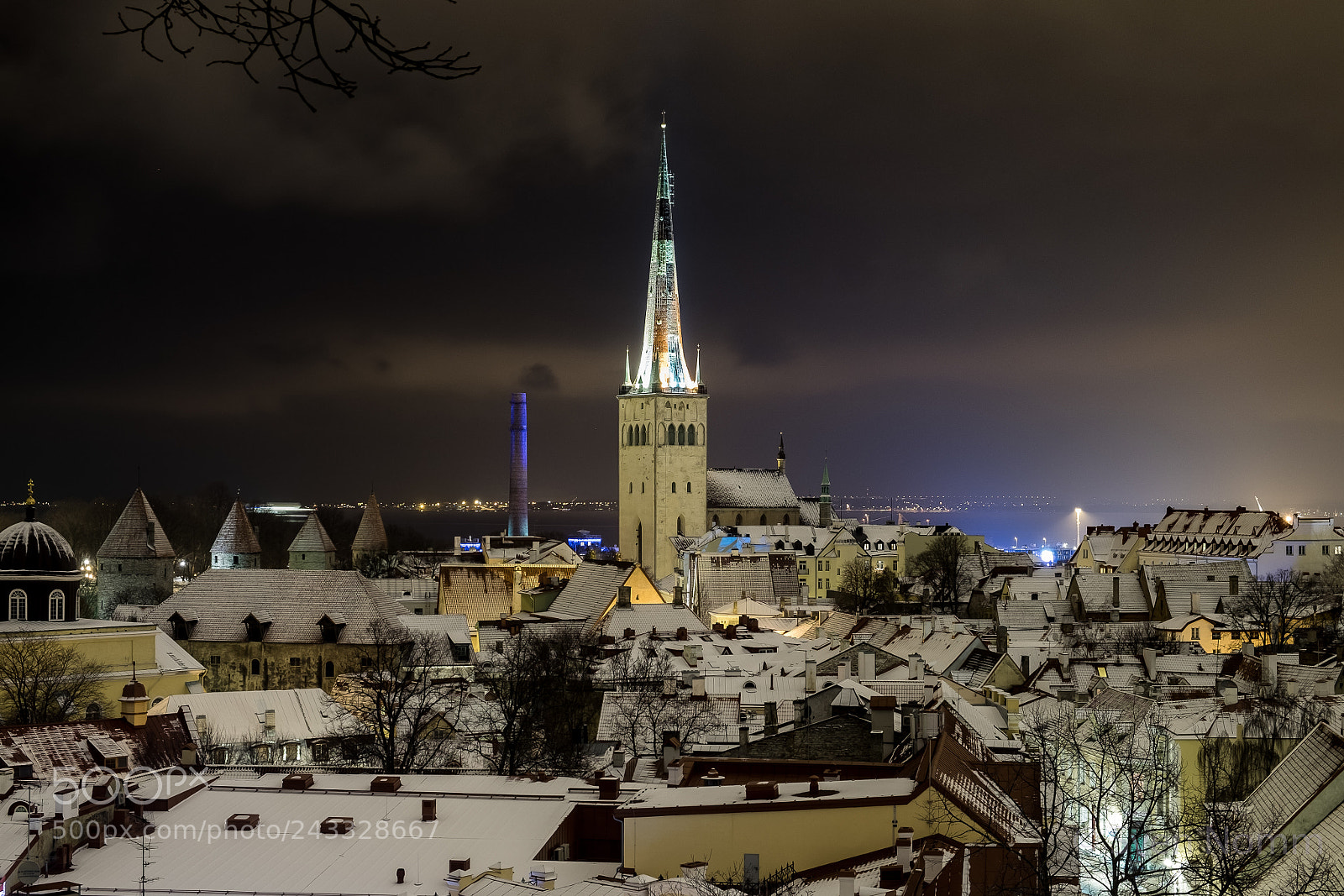 Fujifilm X-T10 sample photo. Oleviste (st. olaf's) church photography