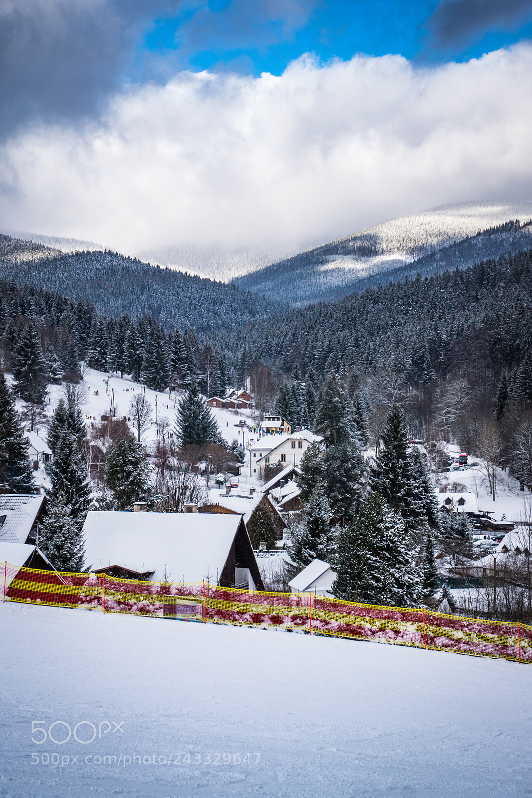 Sony ILCA-77M2 sample photo. Czech winter photography