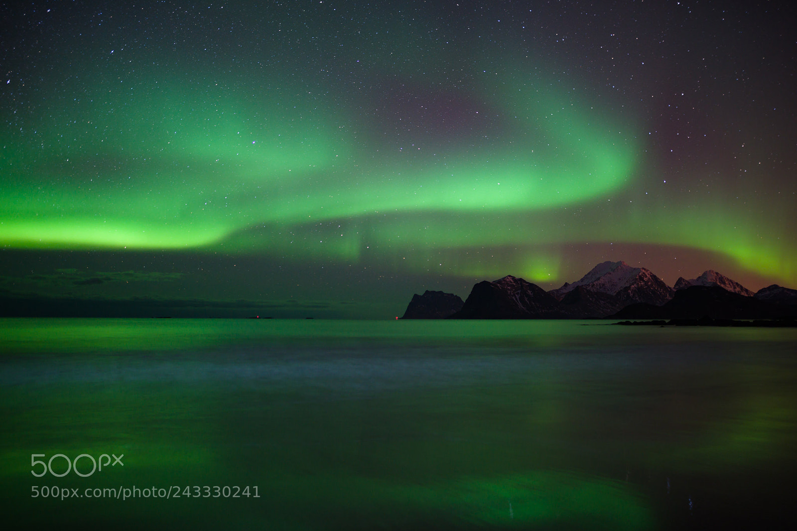 Sony a9 sample photo. Storsandnes glow photography