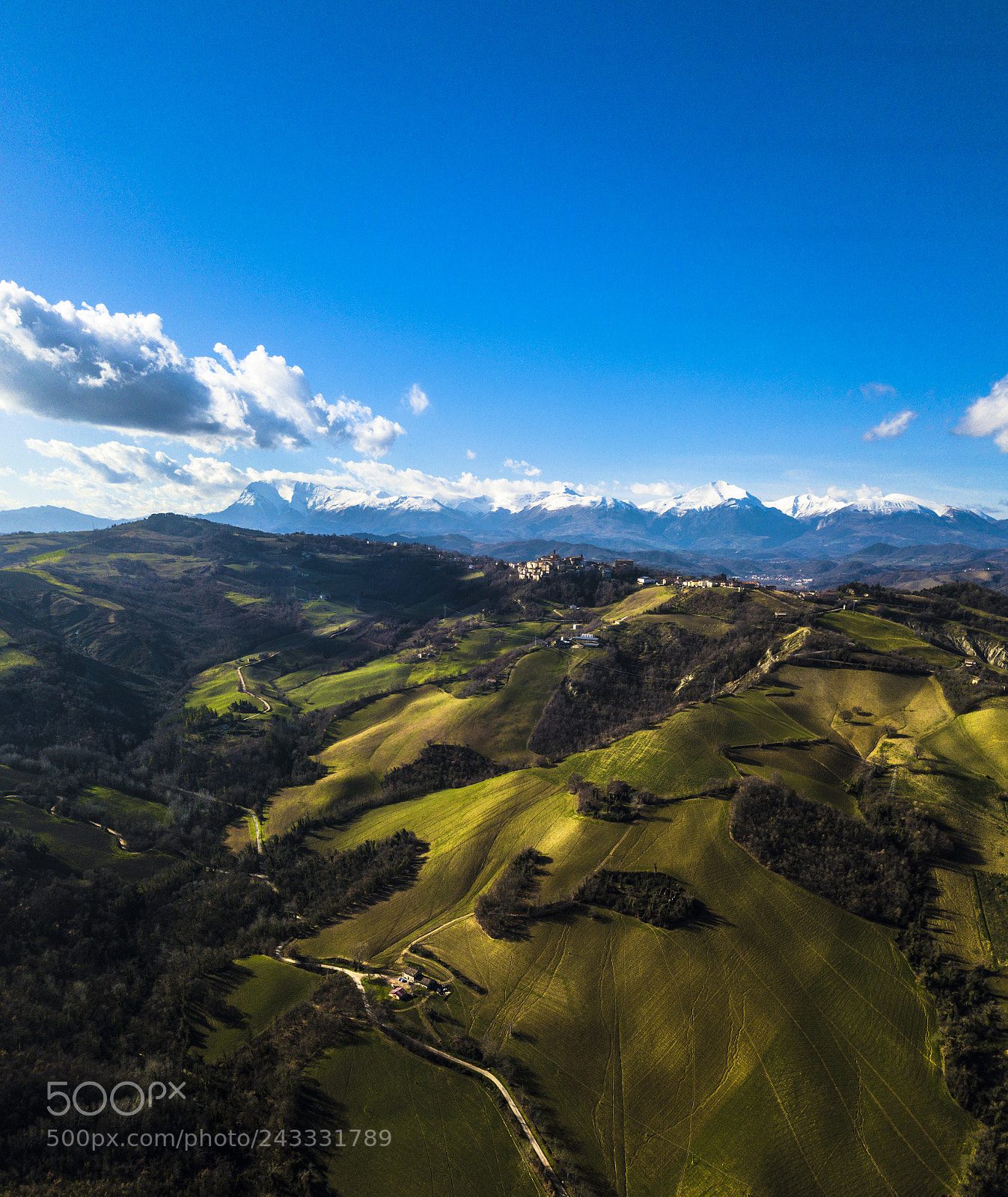 DJI FC220 sample photo. Vertical panorama photography