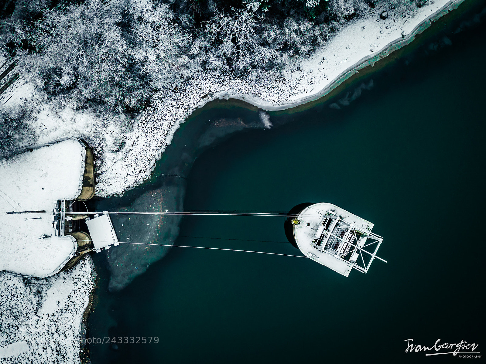 DJI FC220 sample photo. Pancharevo lake photography