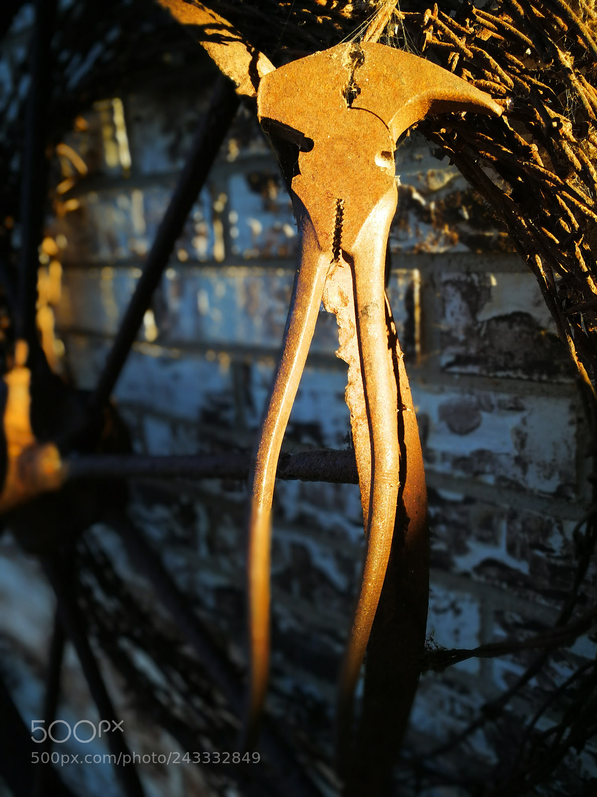 HUAWEI Mate 9 sample photo. Grandfather's farm tool photography