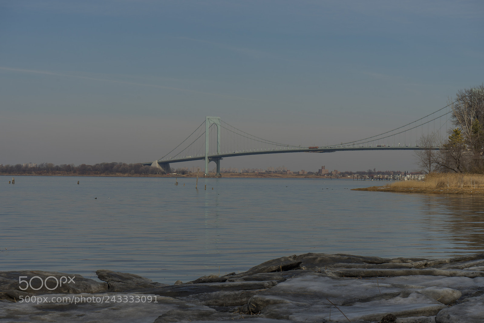 Sony a7 II sample photo. Whitestone bridge photography