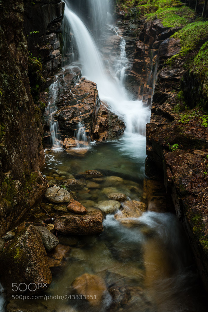 Sony a7R II sample photo. The waterfall photography