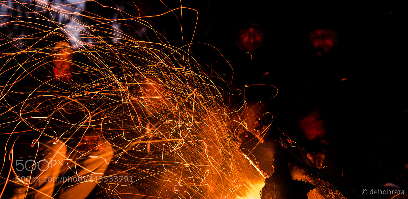 Nikon D7200 sample photo. Bonfire photography