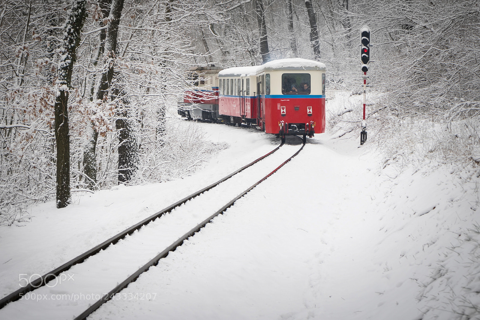 Sony a7 sample photo. Little railway photography