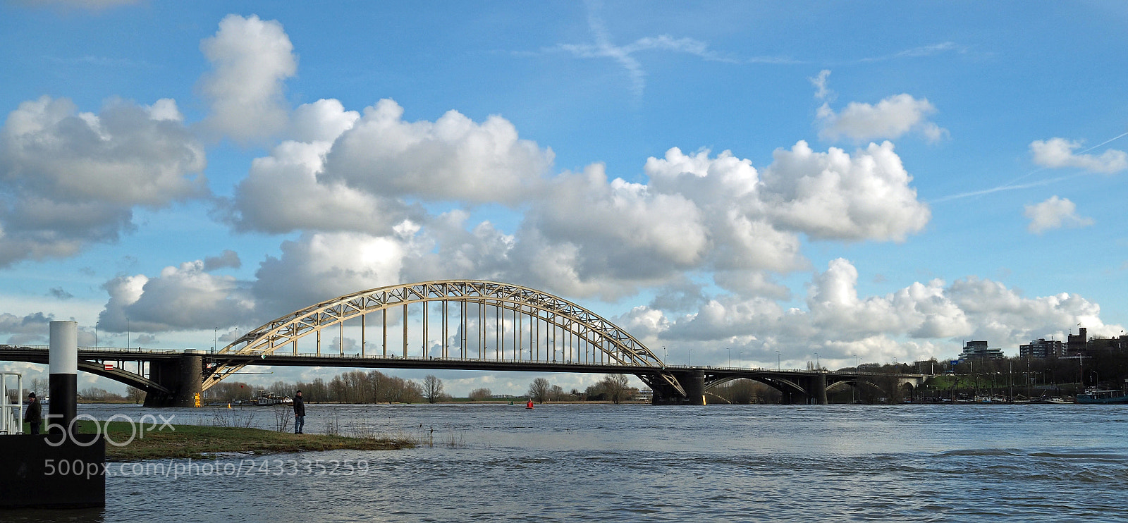 Olympus PEN-F sample photo. De waalbrug bij nijmegen photography