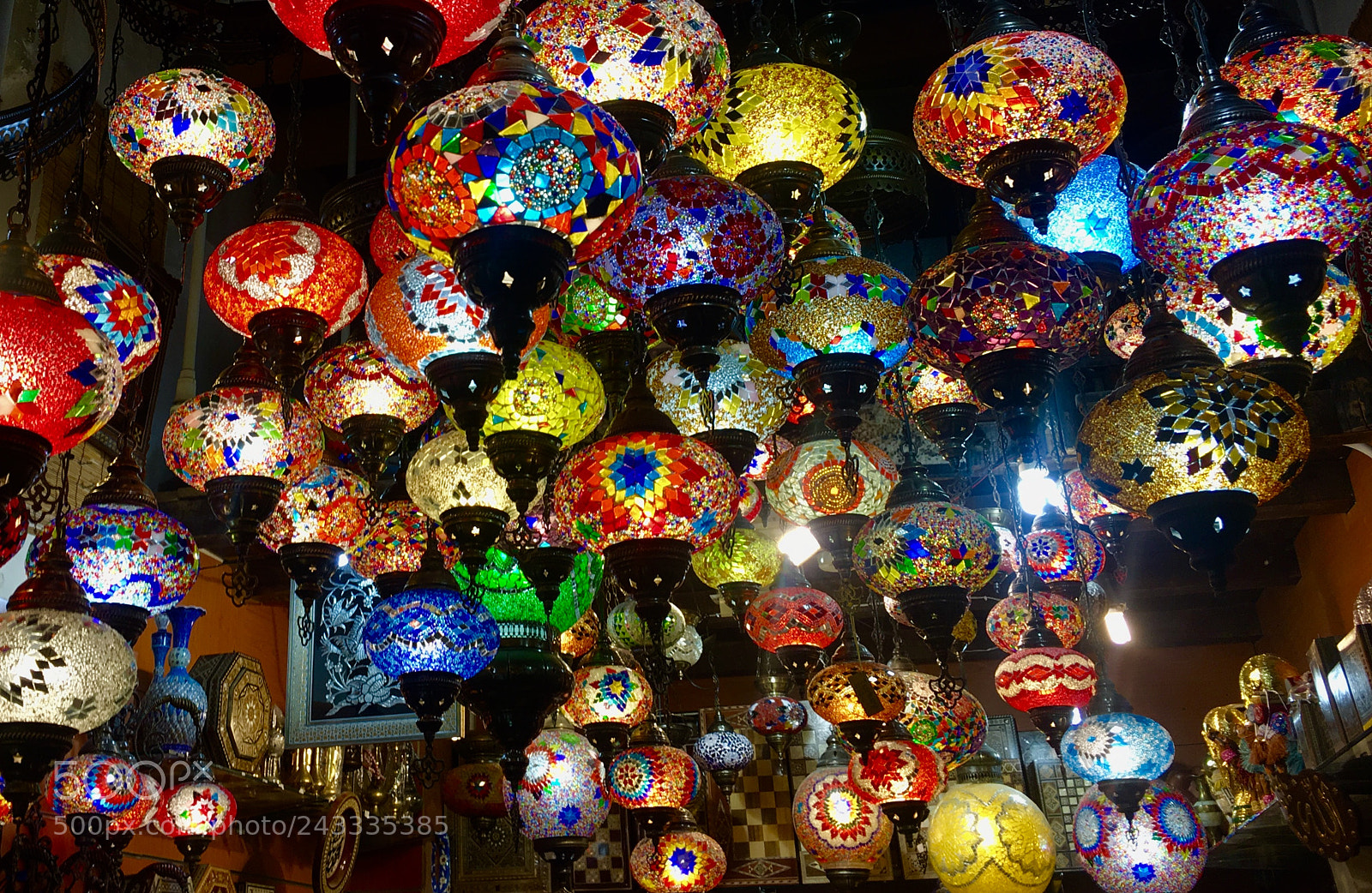 Apple iPhone 6s Plus sample photo. Arabic lamps photography