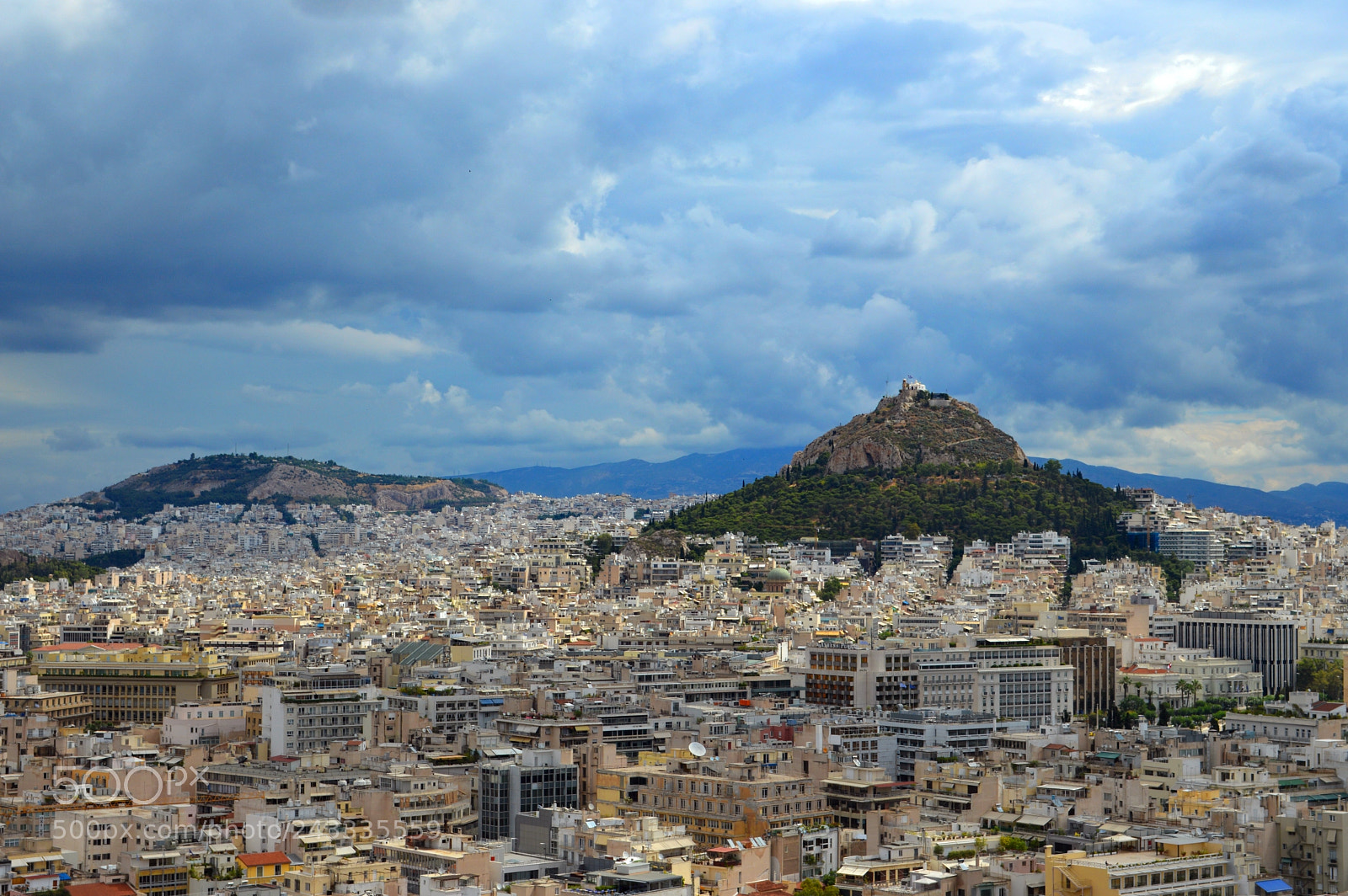 Nikon D3200 sample photo. Sky of athens photography