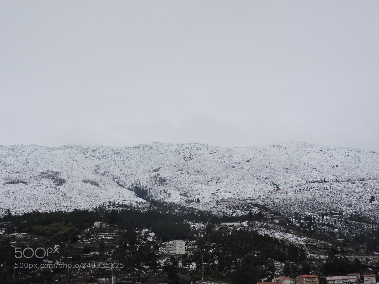 Nikon Coolpix P530 sample photo. Snow um portugal photography