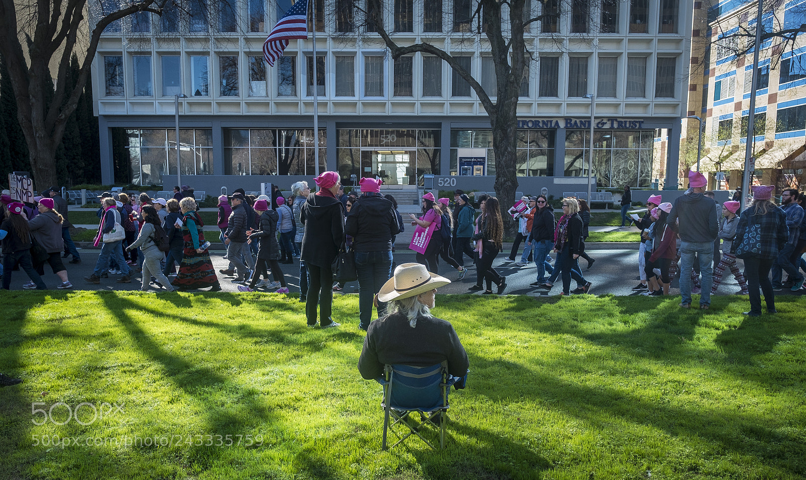 Fujifilm X-Pro1 sample photo. Women's march sacramento photography