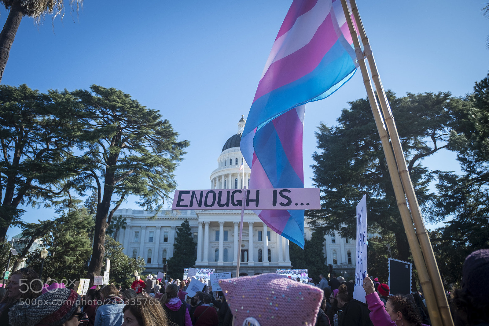 Fujifilm X-Pro1 sample photo. Women's march sacramento photography