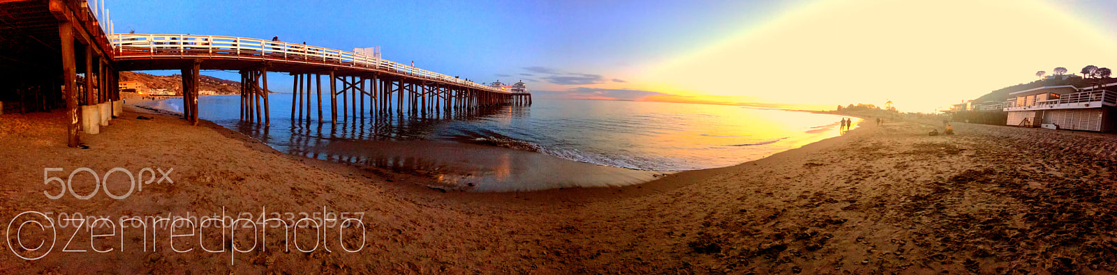 Apple iPhone 7 sample photo. Malibu pier photography