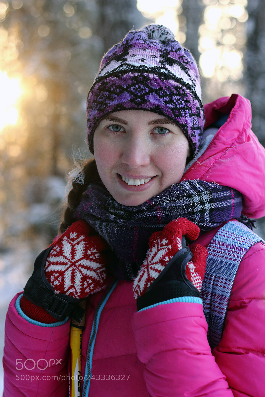 Canon EOS 60D sample photo. На лыжной прогулке. photography