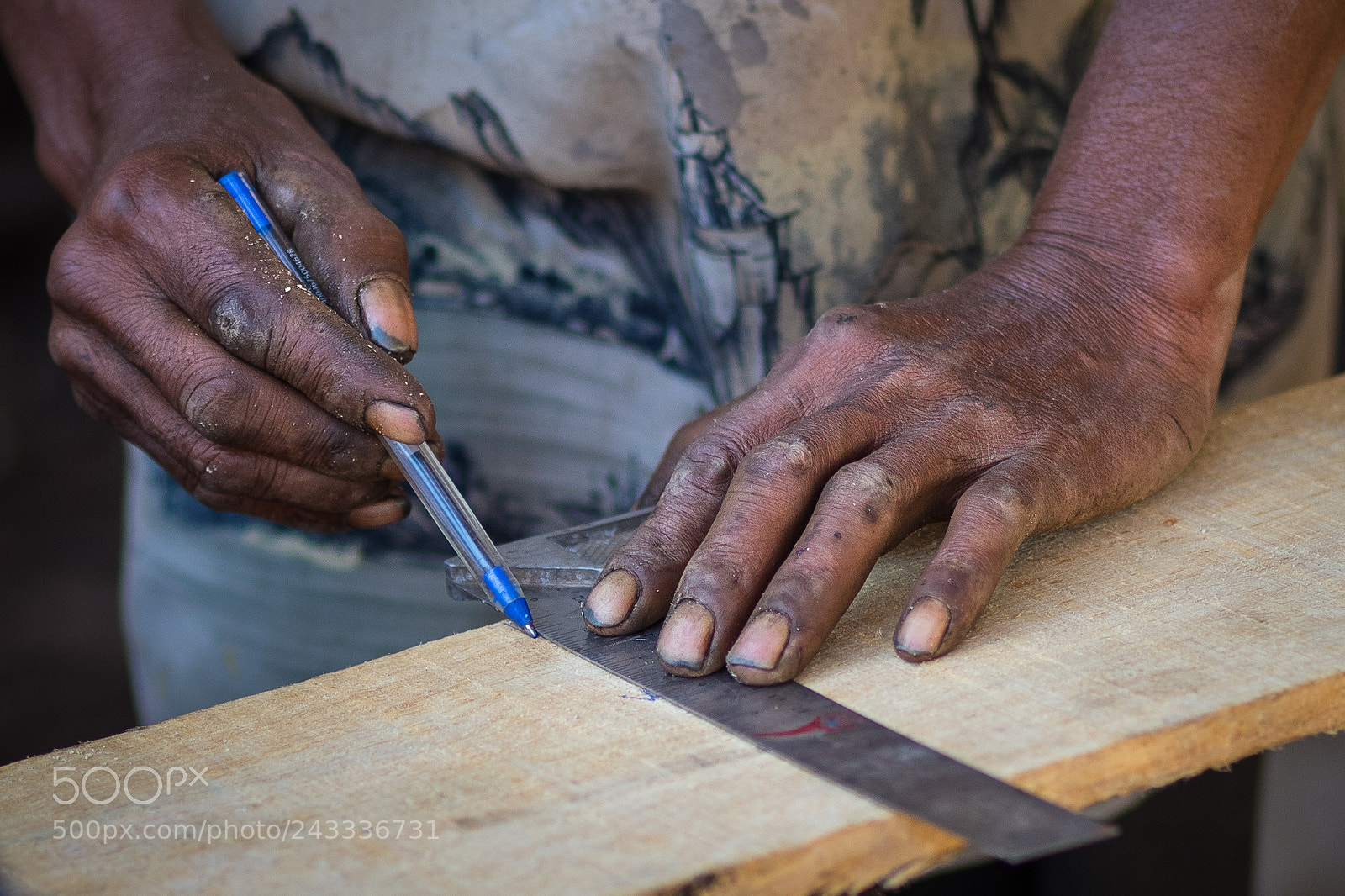 Olympus OM-D E-M1 sample photo. A working mans hands photography