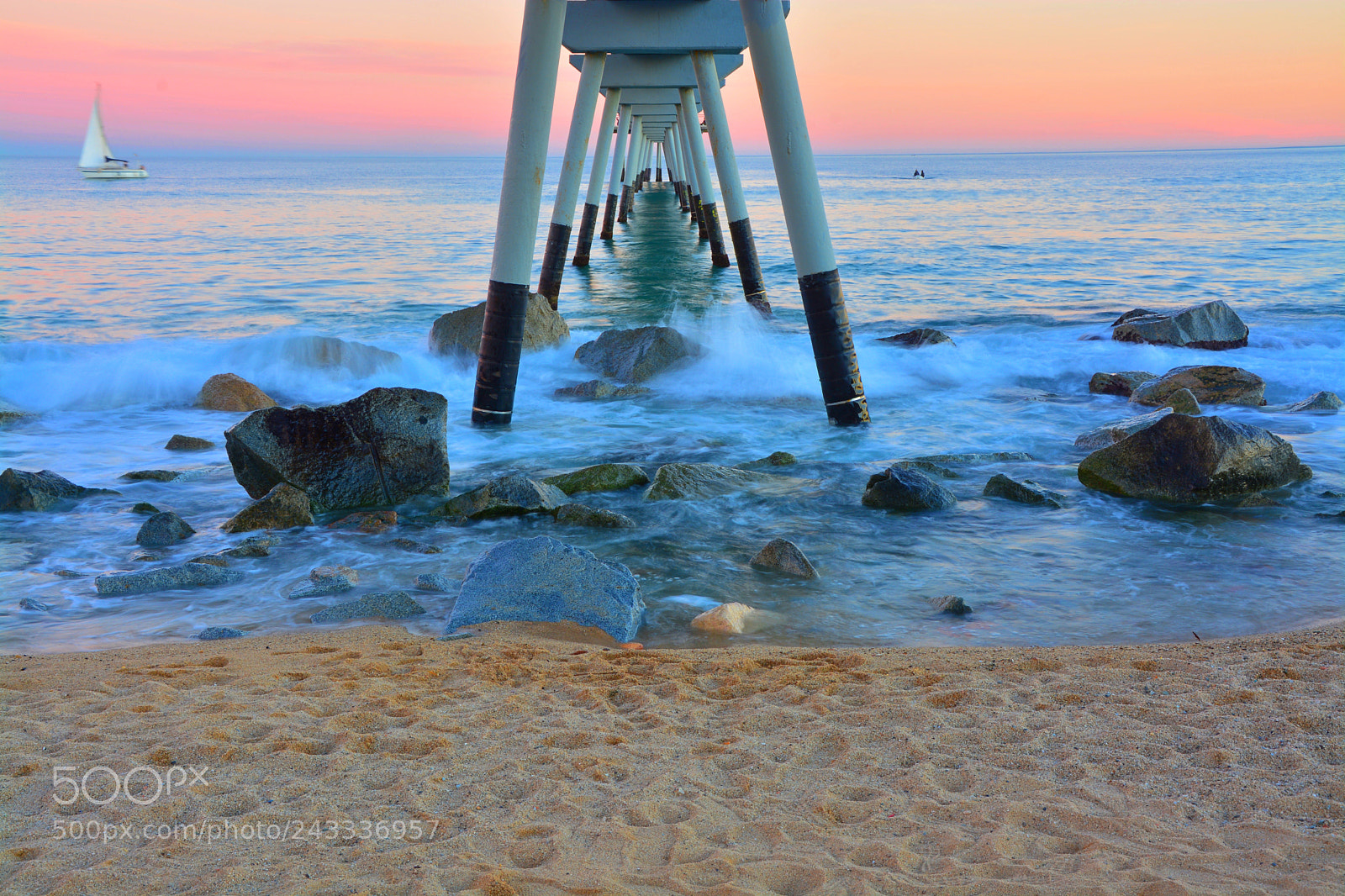 Nikon D7100 sample photo. Atardecer rosa photography