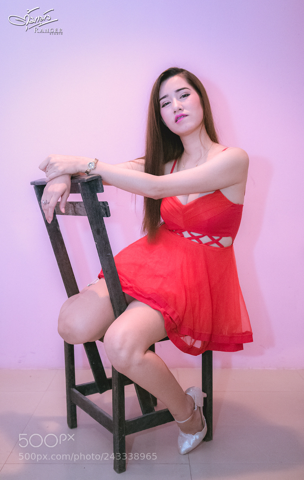 Canon EOS 70D sample photo. Sexy red dress. photography