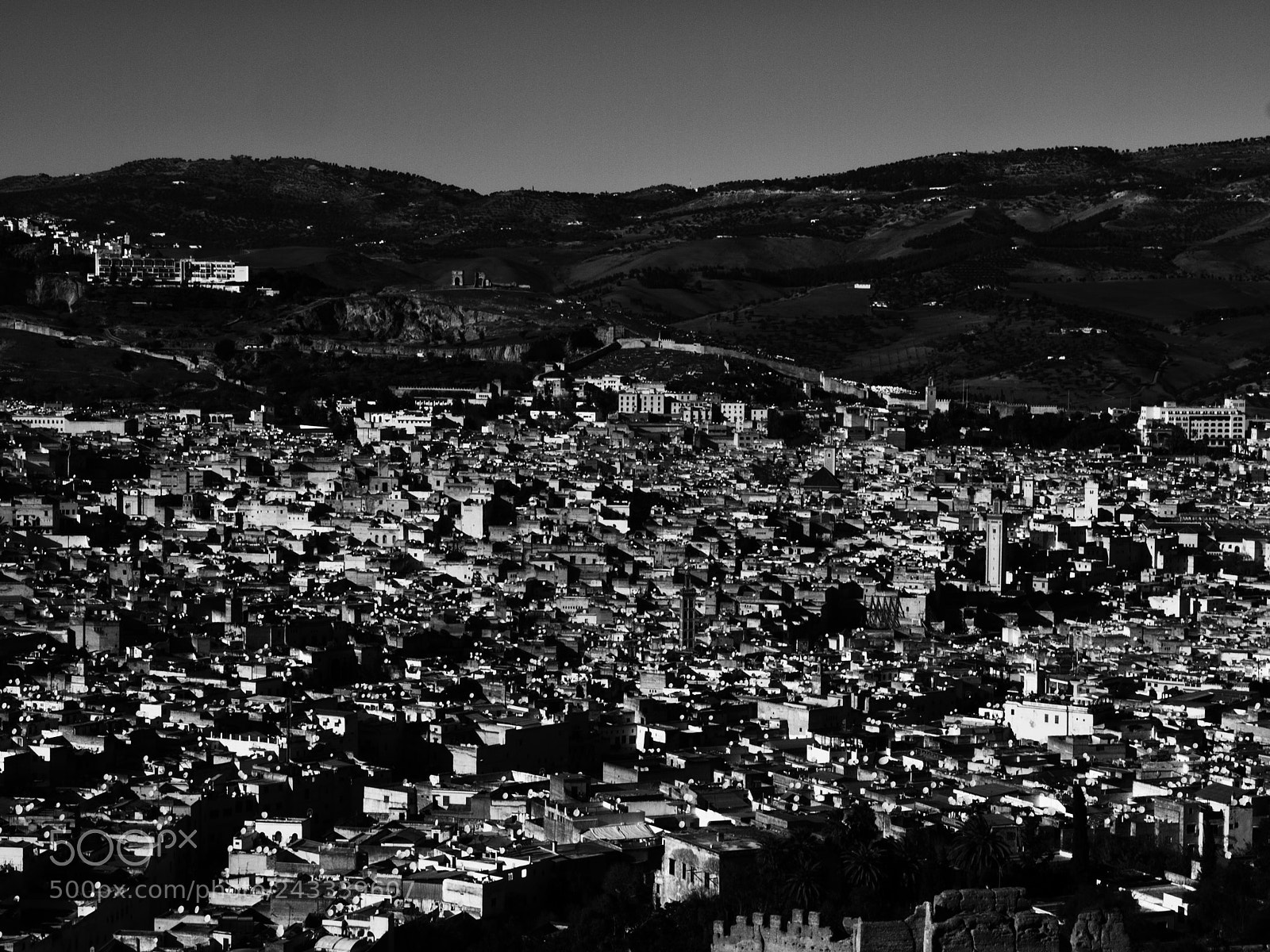 Olympus E-520 (EVOLT E-520) sample photo. Fez cityscape photography