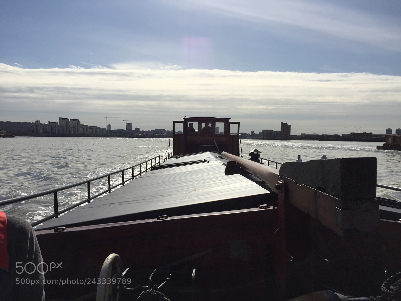 Apple iPhone 6 sample photo. Dutch barge. thames trip photography