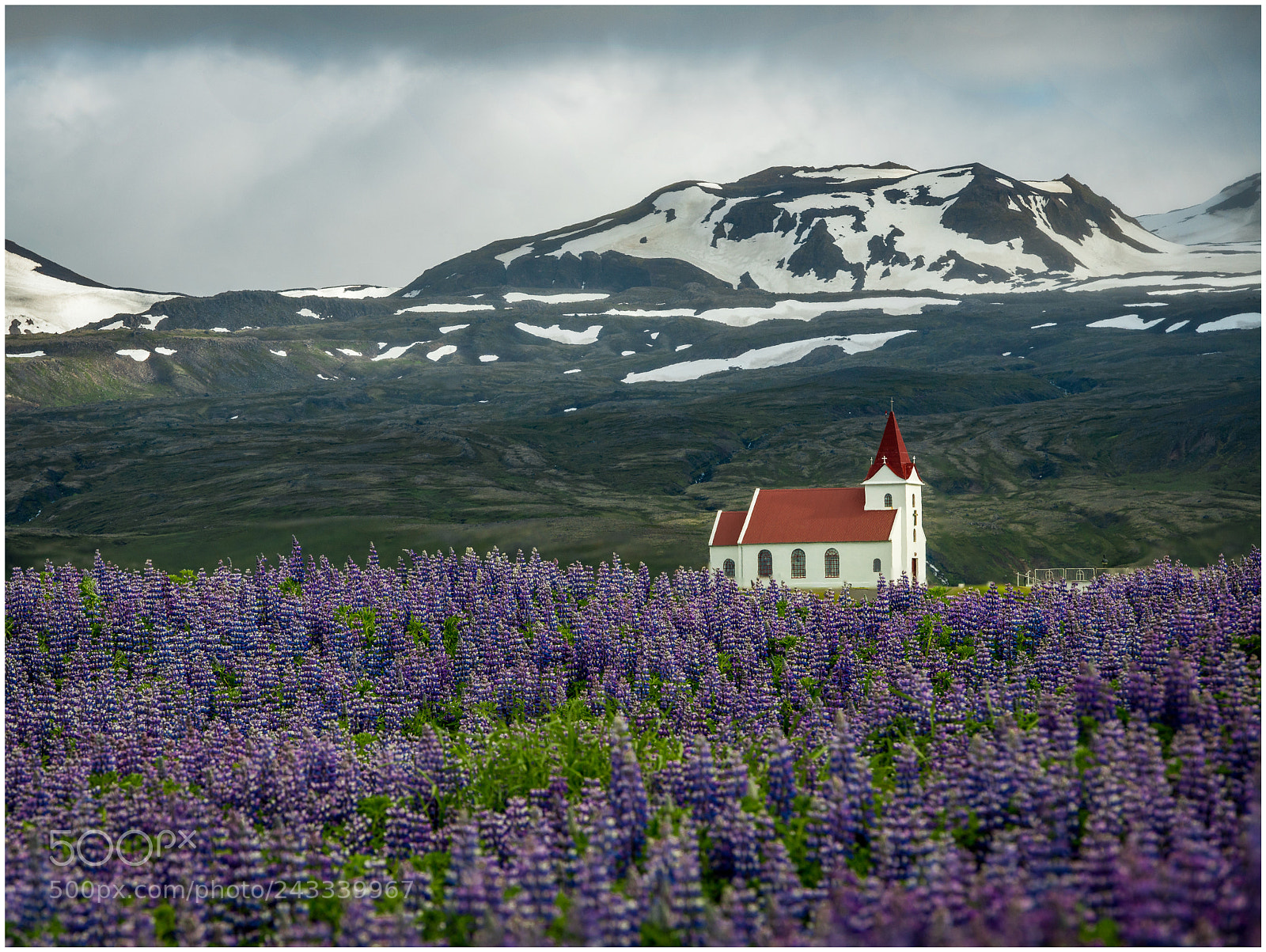 Nikon D800 sample photo. Icelandic church photography