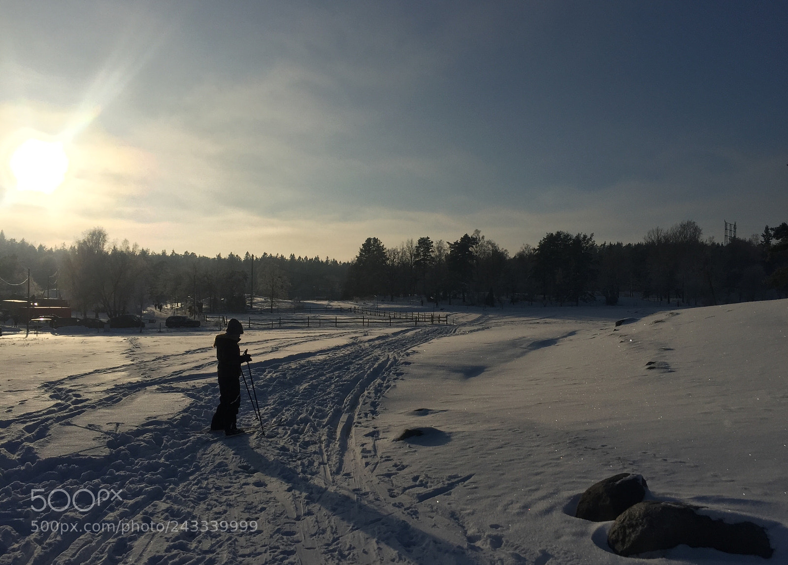 Apple iPhone 6 sample photo. Going skiing photography