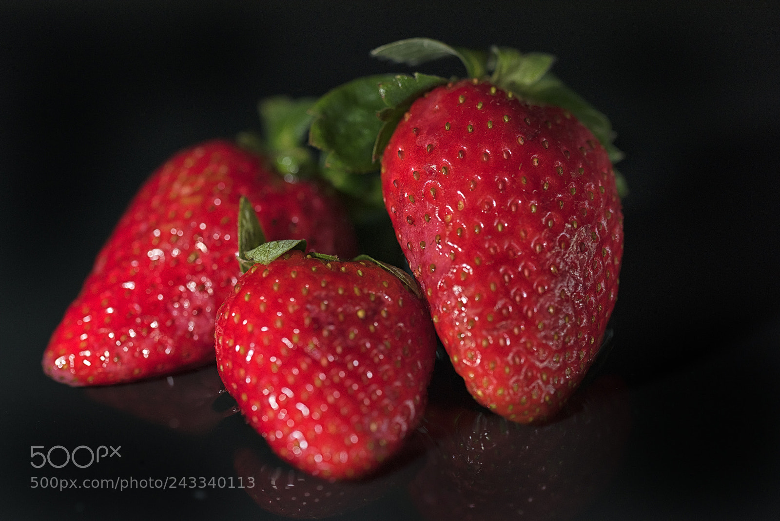 Nikon D810 sample photo. Fresh strawberry photography