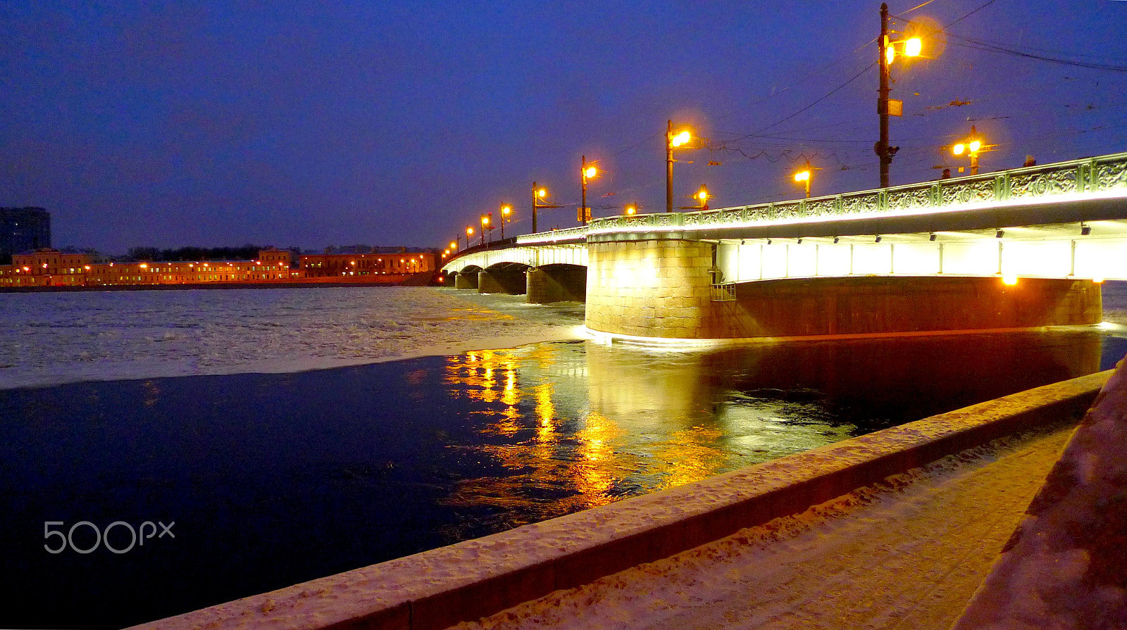 Panasonic Lumix DMC-LX3 sample photo. Литейный мост photography