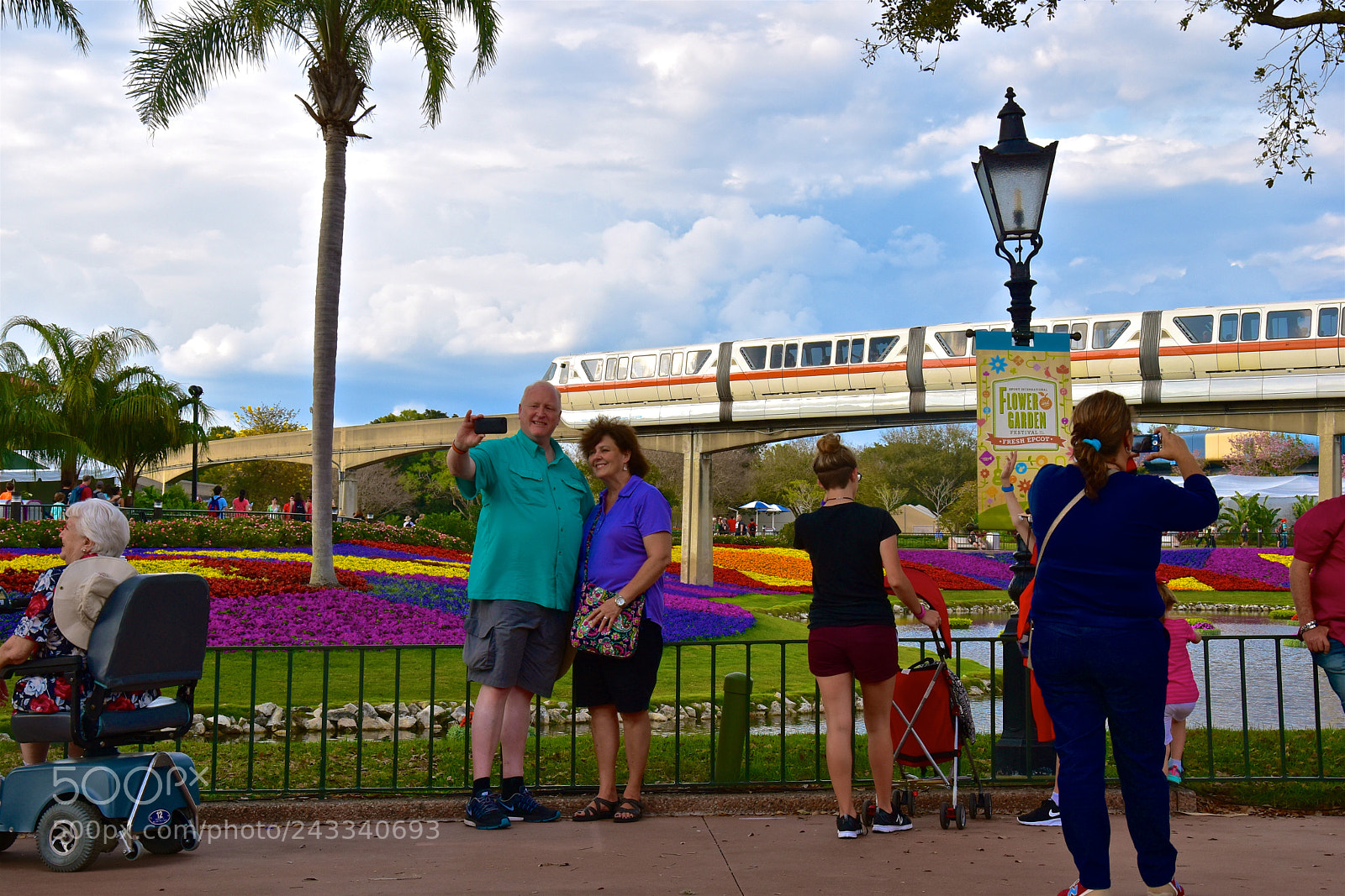 Nikon D5500 sample photo. A selfie at disney's photography