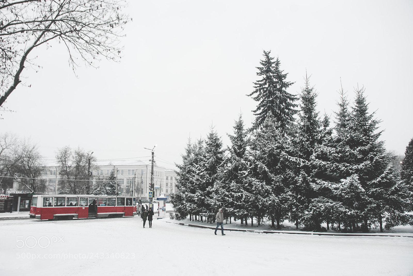 Nikon D80 sample photo. Tram station photography