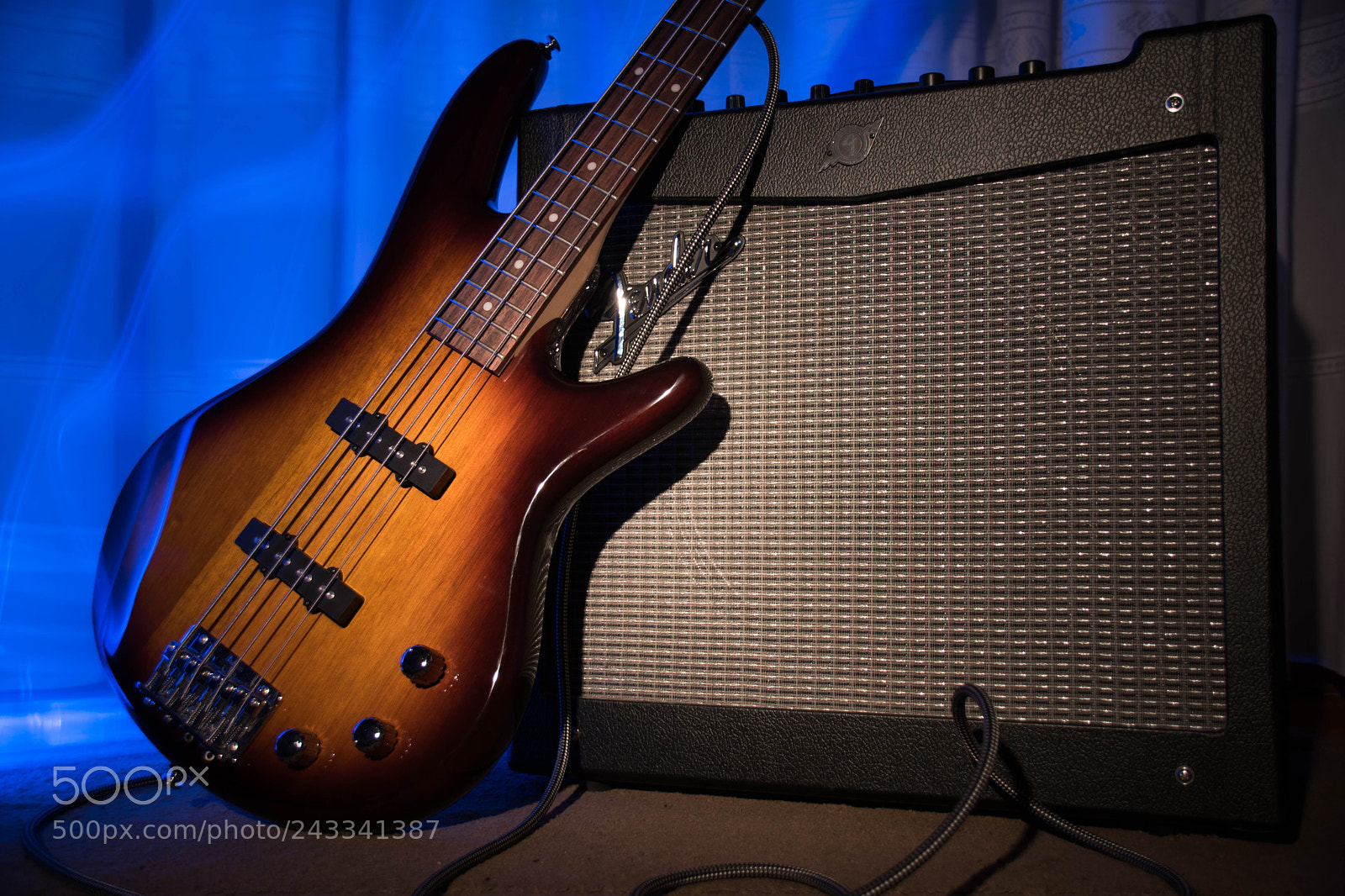Nikon D5500 sample photo. Bass slap photography