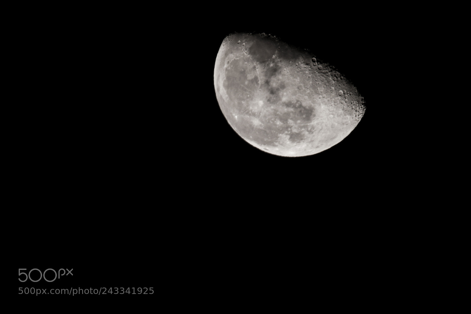 Canon EOS 760D (EOS Rebel T6s / EOS 8000D) sample photo. Partial moon photography