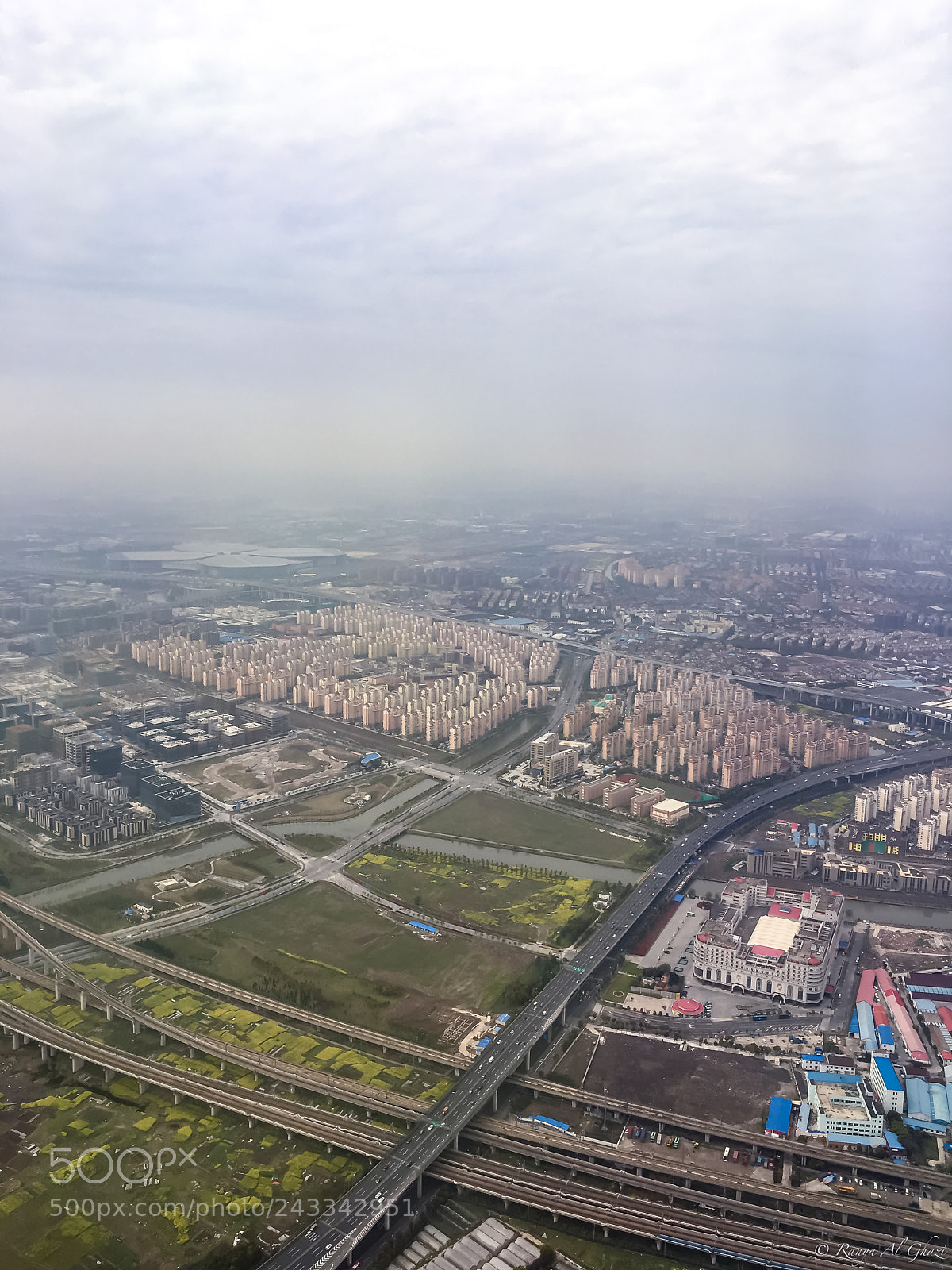 Apple iPhone 6s sample photo. Shanghai - aerial view photography