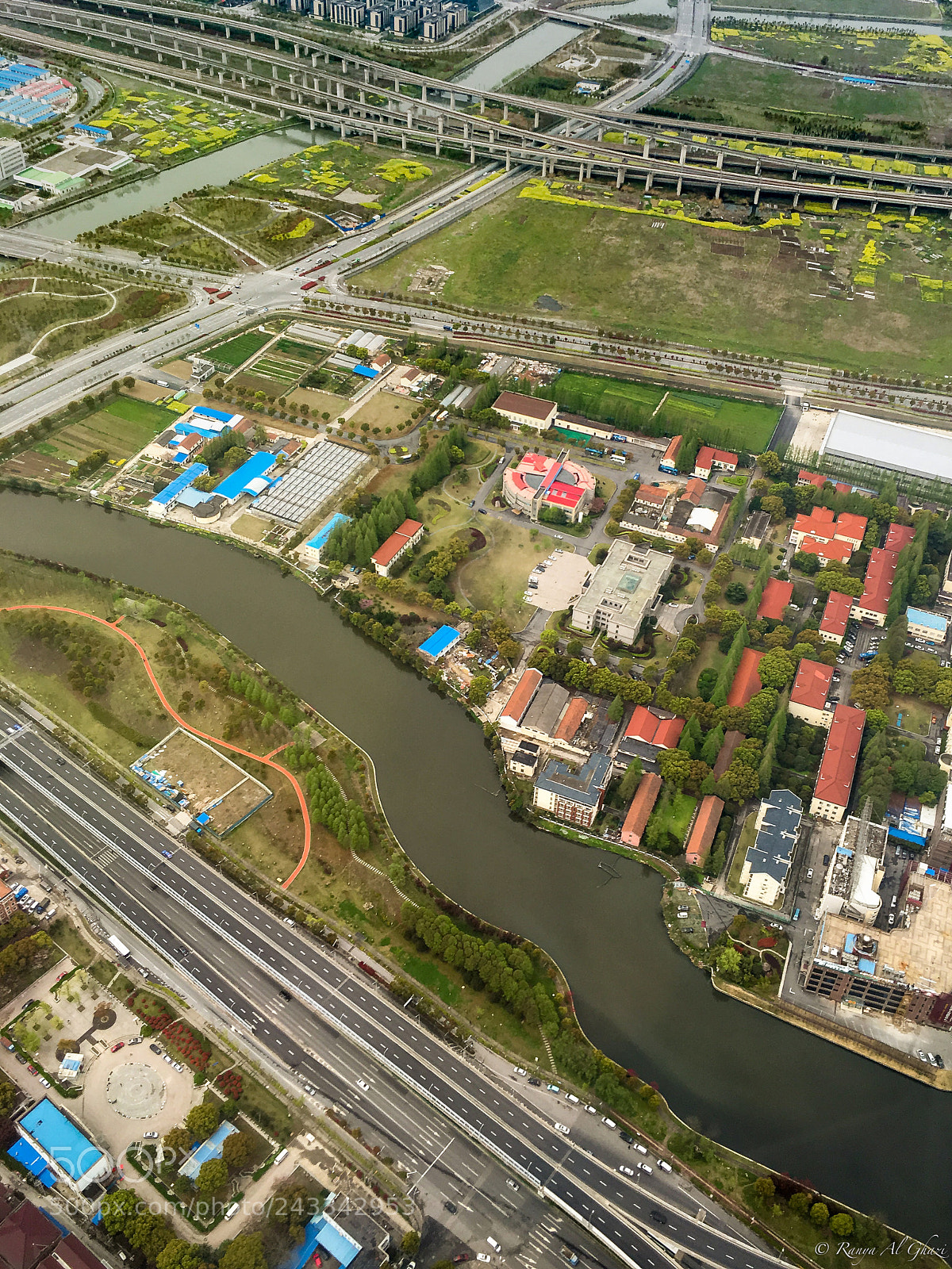 Apple iPhone 6s sample photo. Shanghai - aerial view photography