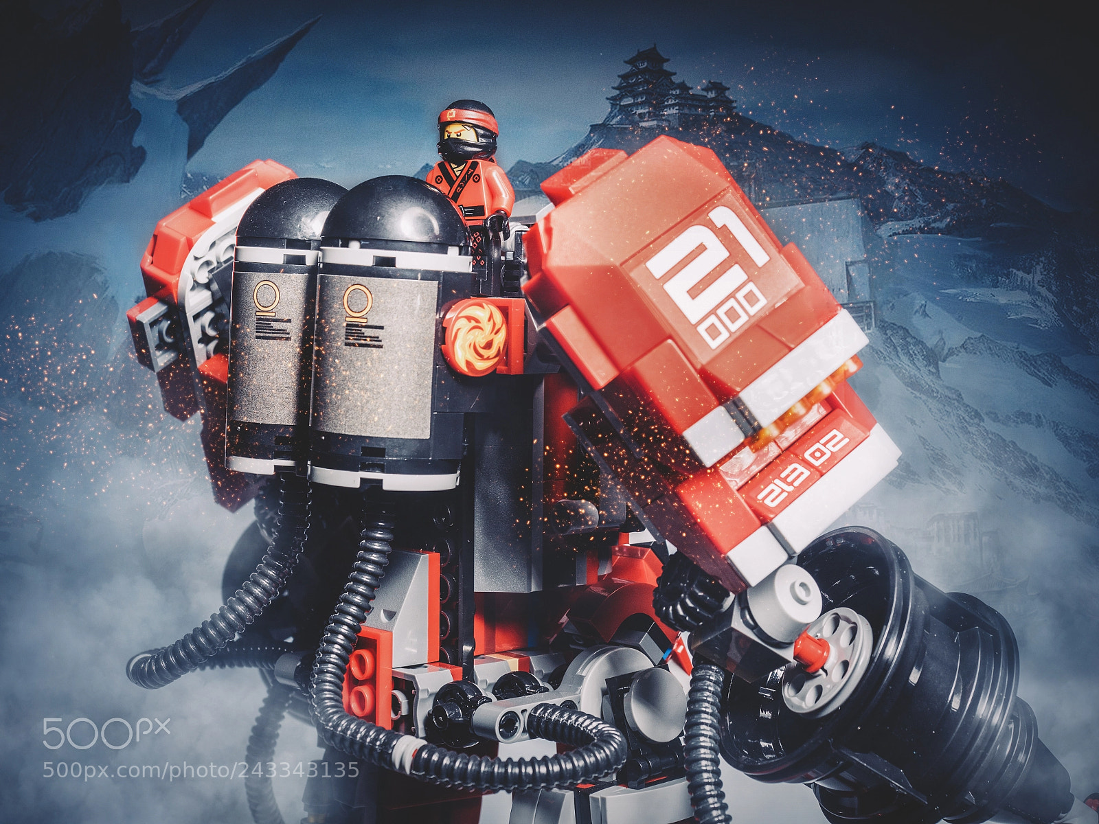 Olympus OM-D E-M1 sample photo. Ninjago photography