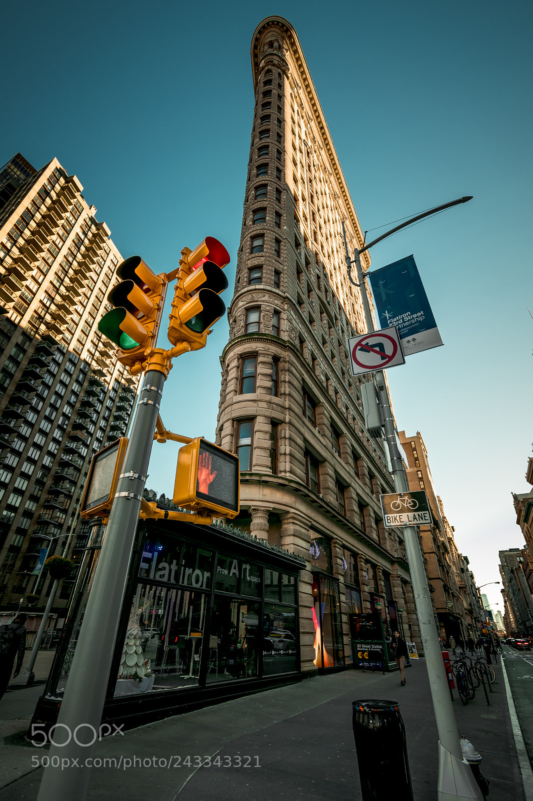 Nikon D3400 sample photo. Nyc flatiron photography