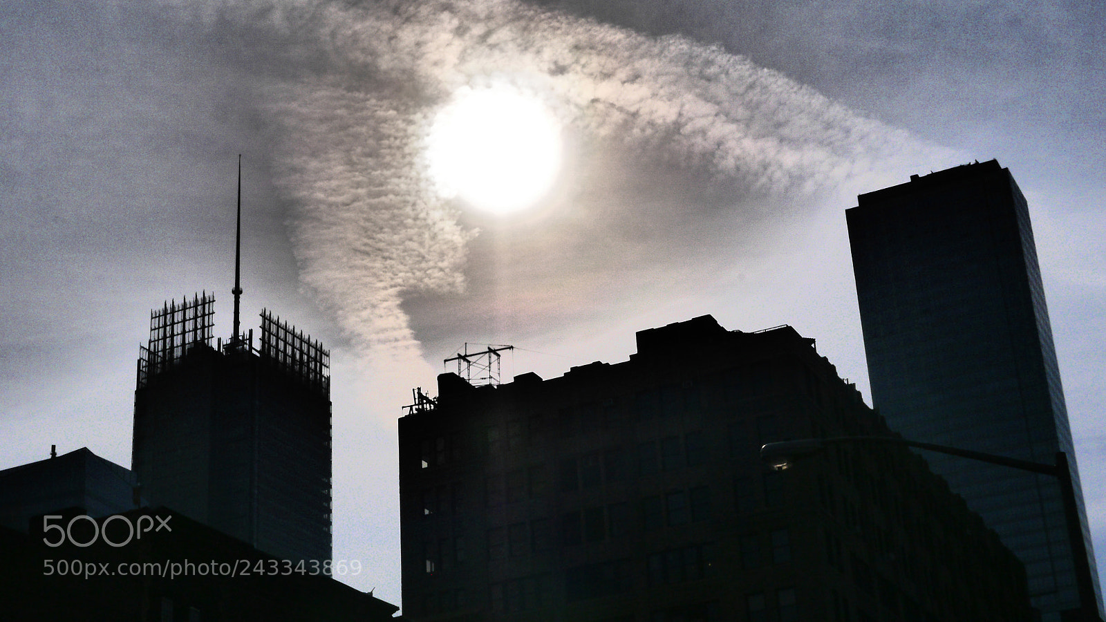 Panasonic Lumix DMC-GH3 sample photo. January sky photography