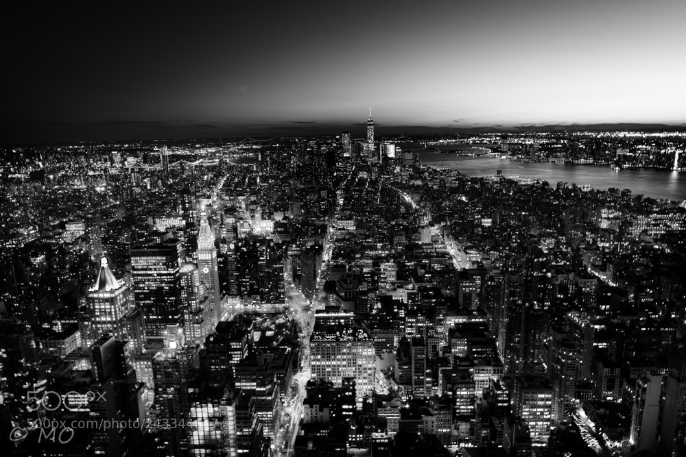 Nikon D800 sample photo. Black skyline photography