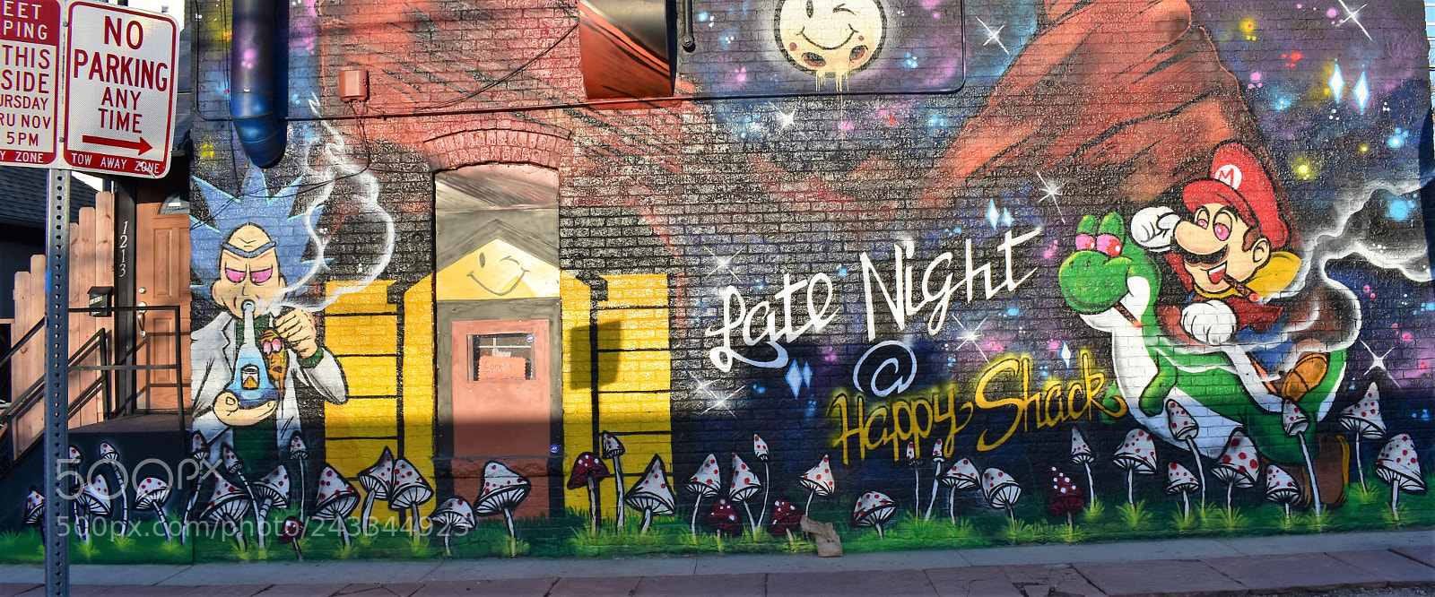 Nikon D3400 sample photo. Street art denver photography