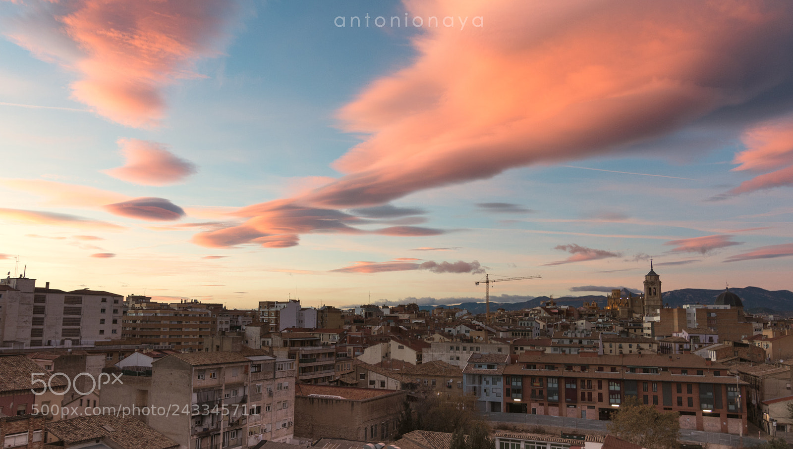 Nikon D7100 sample photo. Últimas  luces en huesca. photography