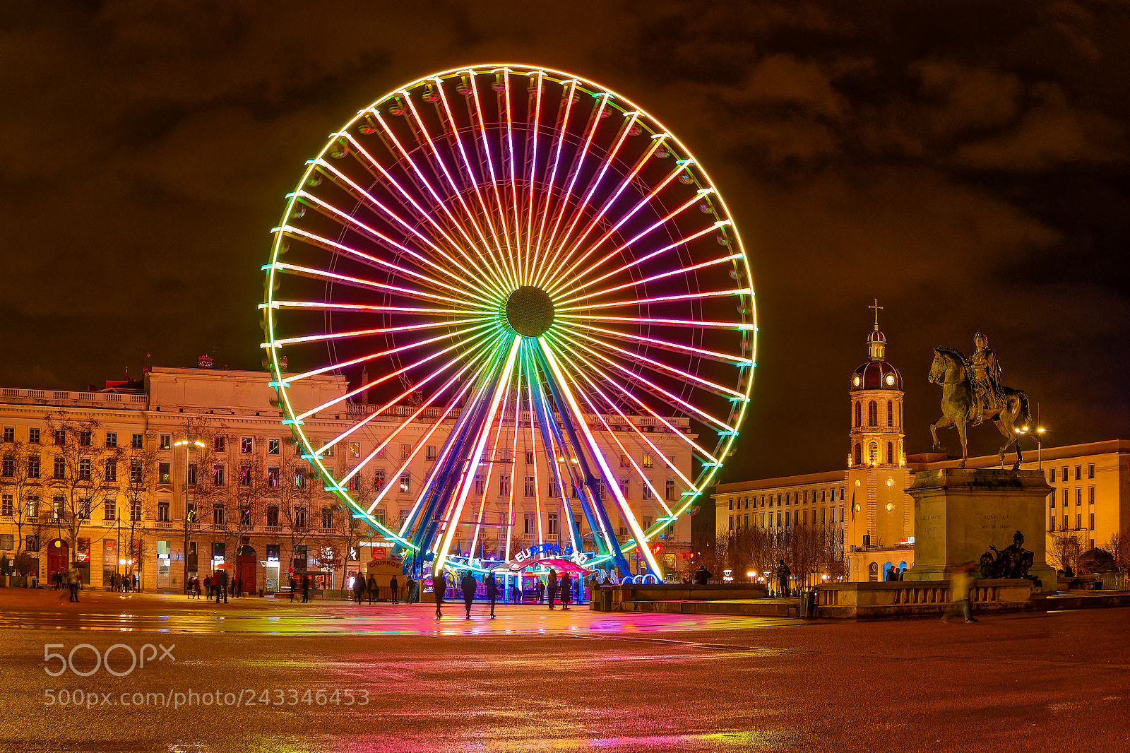 Olympus OM-D E-M1 Mark II sample photo. Grande roue lyon photography