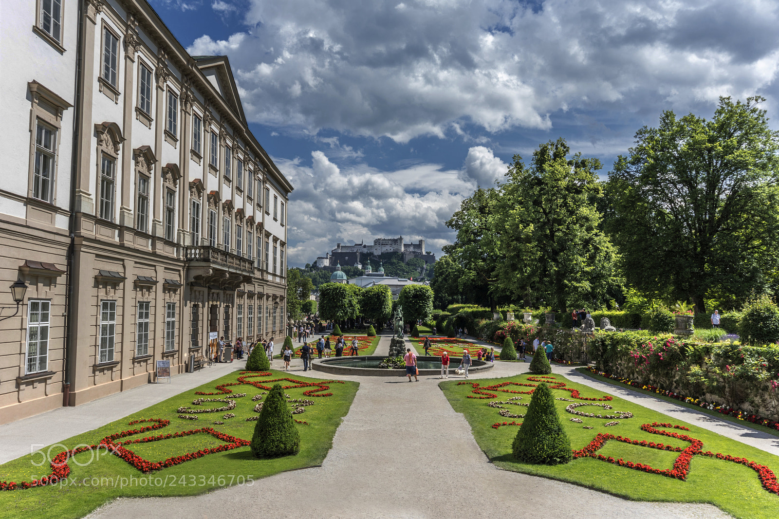 Nikon D7200 sample photo. Saltzburg castle from mirabell photography