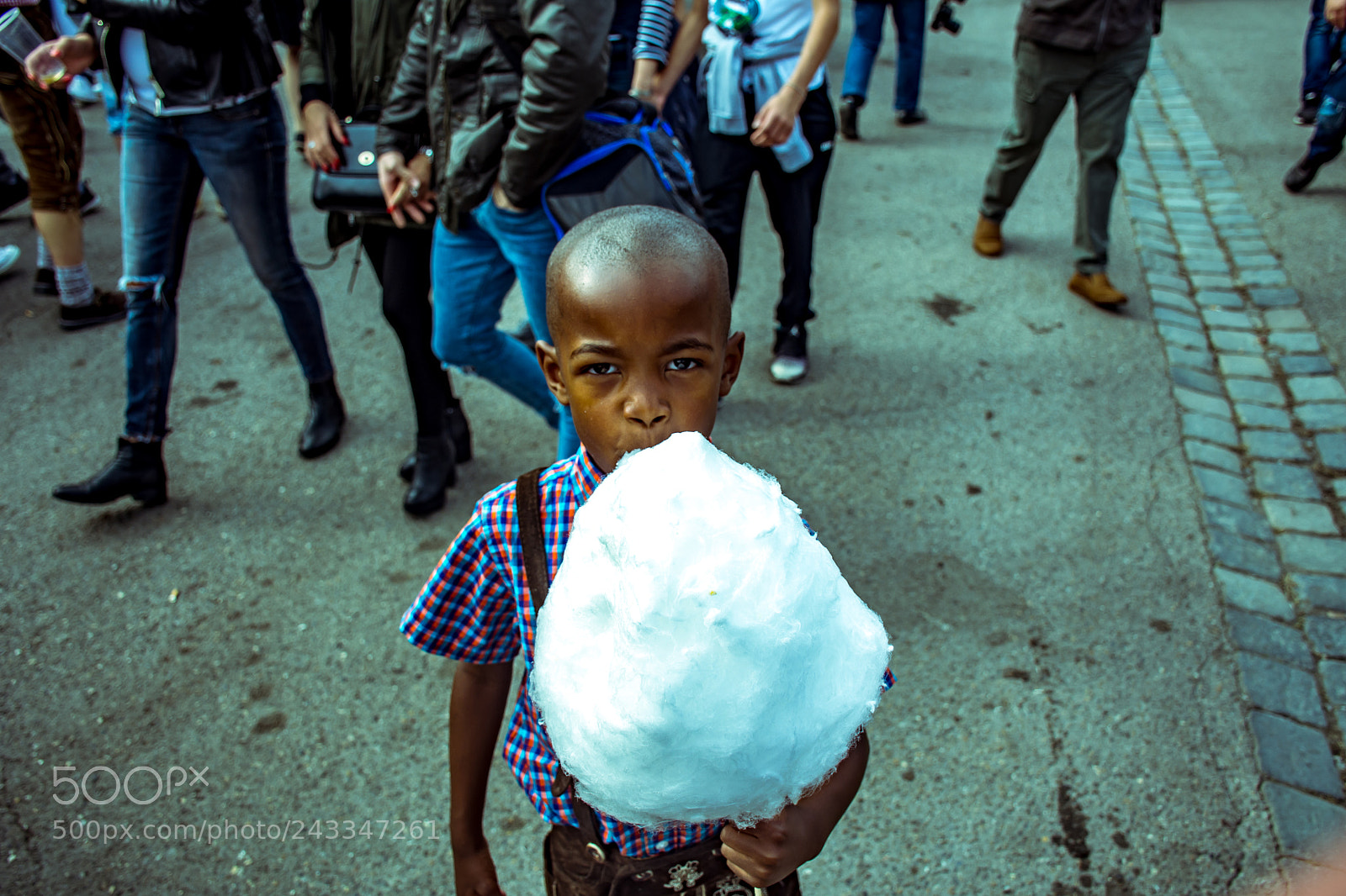 Nikon D7200 sample photo. Boy meets cotton candy. photography