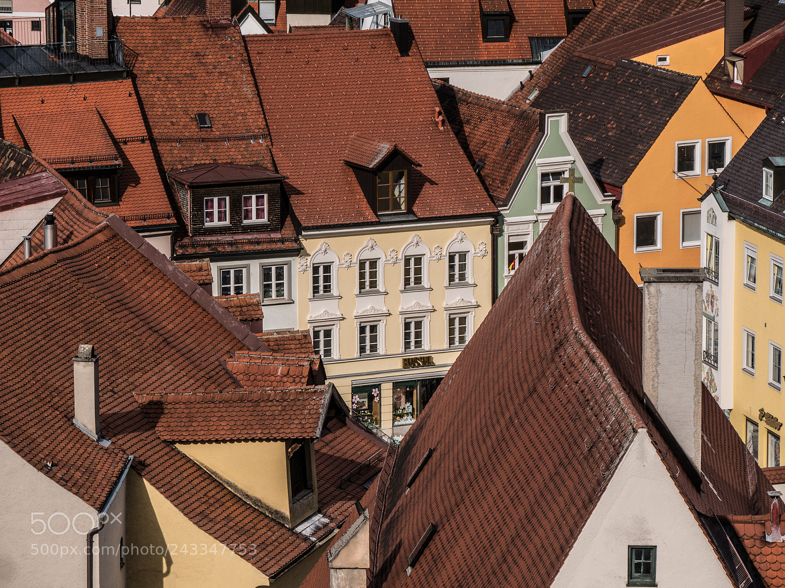Panasonic DMC-G70 sample photo. Roofs of kaufbeuren germany photography