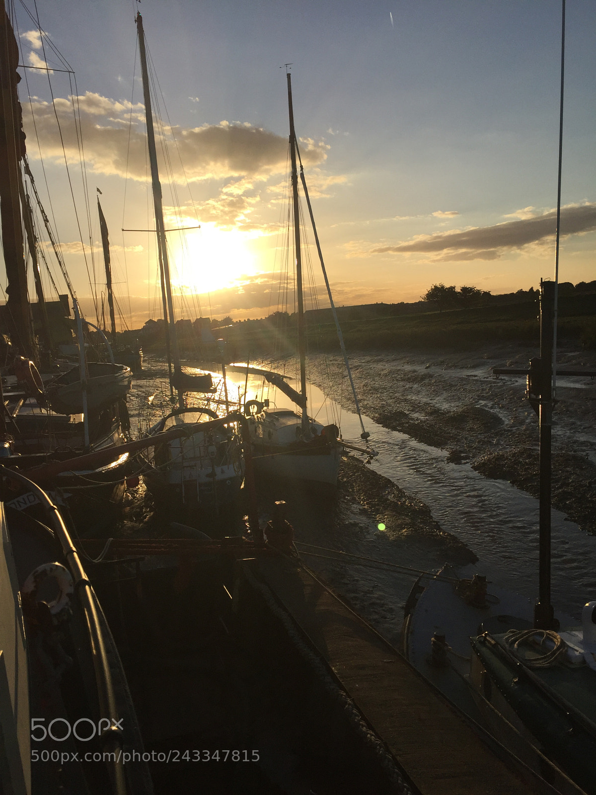 Apple iPhone 6 sample photo. Sunset at iron wharf photography