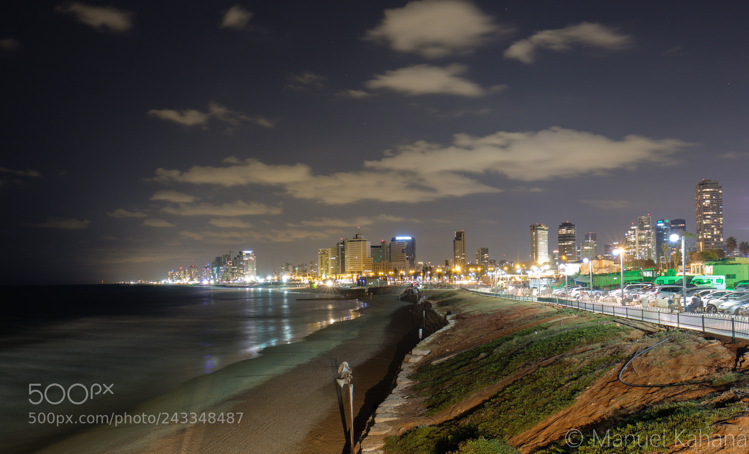 Fujifilm X-T2 sample photo. Tel aviv at night photography